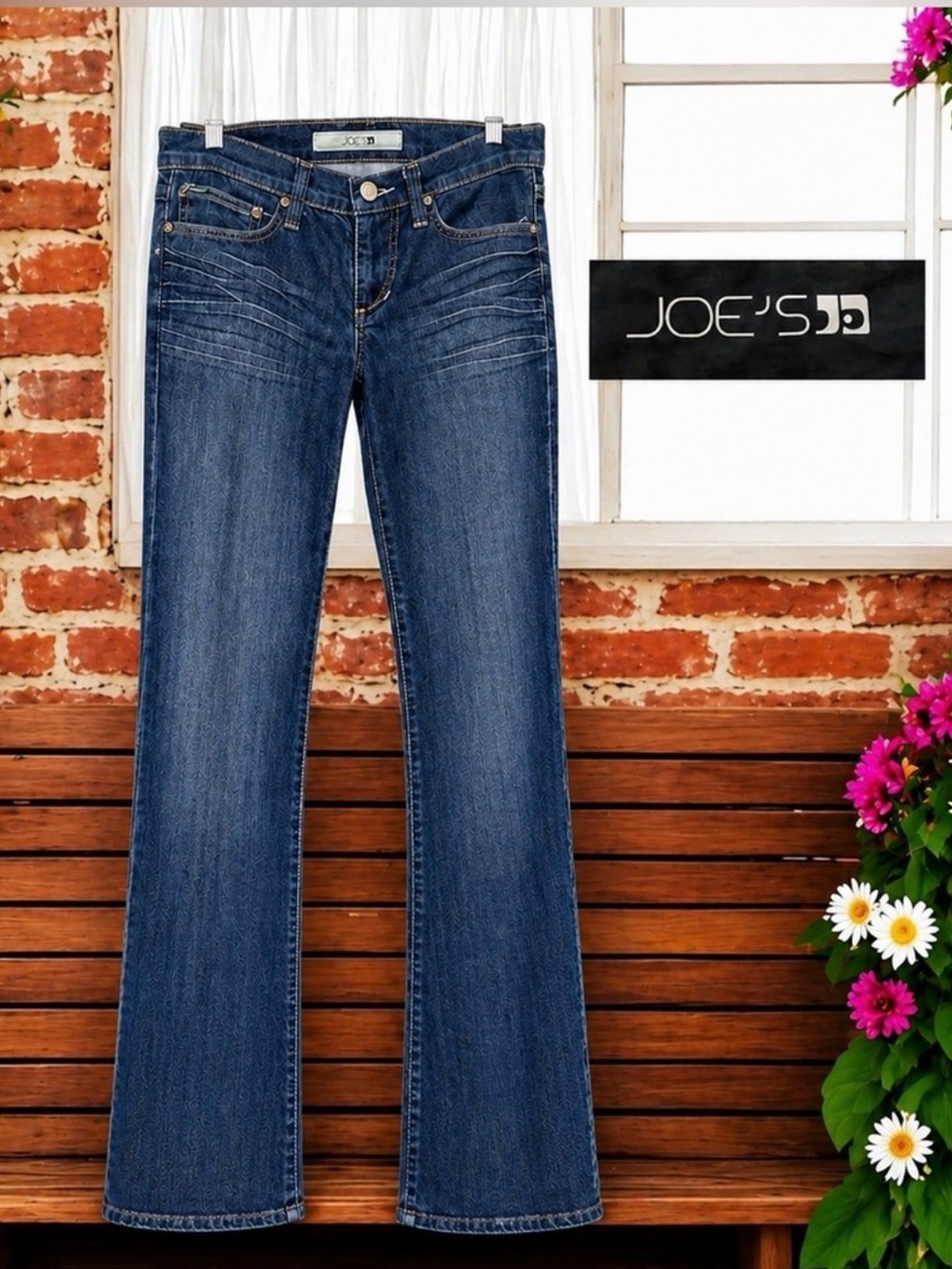 Gorgeous Condition 🌸 Joe's Premium Stretch Denim Joe's Jeans Blue Jeans Size 26 - Picture 2 of 16
